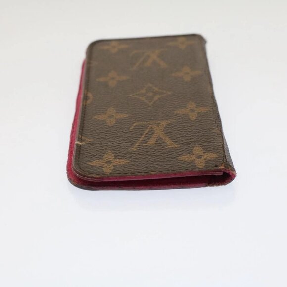LOUIS VUITTON Monogram Folio iPhone 7 Case iPhone Case M63401 LV Auth 51319 - Picture 14 of 15